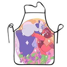 EOM - 허리 조정 가능한 전문 앞치마 주방 스티븐 유니버스 루비 여성 앞치마 편안 [Steven Universe Ruby] - E0754078MJ74649, Steven Universe Ruby