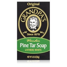 그랜드파 파인 타르 비누 120g 8팩 오리지널 Grandpa's Soap Pine Tar 4.25 oz, 8개