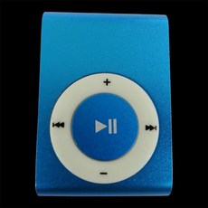 미니 USB MP3 플레이어 클립 음악 미디어 휴대용 MP 3 패션 지원 마이크로 SD TF 카드 멀티 전자 제품 재생기, [03] -Blue - 미니미디어재생기