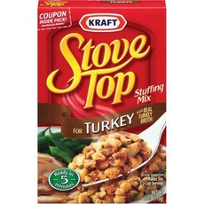 Kraft Stove Top Turkey Stuffing Mix (Pack of 3) 6 oz Boxes, 1개, 771.11g