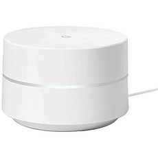 [미국] Google WiFi System Router Replacement for Whole Home Coverage - 1 Pack Bulk Packaging - White, 단일상품
