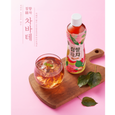 [하동 녹차와 베트남산 침향 무첨가 순수발효차] 침향녹차 차바테 (410ml), 1박스, 410ml