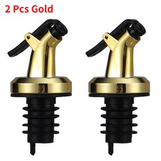 학년 오일 Leakproof 디스펜서 Pourer 마개 1/2/3PCS 병 주류 분무기 식초 스파우트 노즐 와인 음식, 2pcs 1, 2개