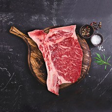 엘본 스테이크 블랙앵거스 채끝 안심 소고기_N, 엘본 600g, 1개, 600g