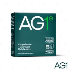 Athletic Greens AG1 트래플백 개별포장 30포 데일리 뉴트리션 하루 복합 영양