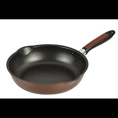 진주 금속 가벼운 빵 불소 가공 IH 대응 양구 심형 프라이팬 260 HB3033 Larutan 일본매장상품