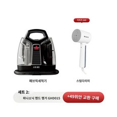 비쎌 스팟클린 3698z 패브릭 카펫 커튼 쇼파 스팀청소기, C. 36985+ 파나소닉 퀵스팀 다리미