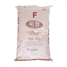 대상 미원(F) 25kg 파인 MSG 고운입자미원 대용량, 1개