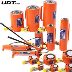 UDT 유압램 쇼트램 유압작기램 유압수동펌프 유압펌프, 유압램(유압식작기), 선택14. 100톤 100mm UR-1002N, 1개