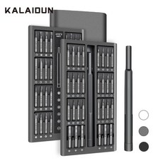 KALAIDUN 스크루 드라이버 세트 63 1 정밀 스크류 드라이버 Torx 비트 자기 육각 필립스 비트 휴대 전화 노트북 수리 도구