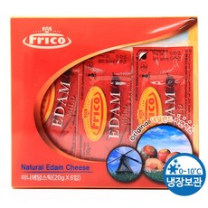 푸드올마켓_ 프리코 미니 에담 스틱 120g(20g x 6입) /냉장, 120g, 1개