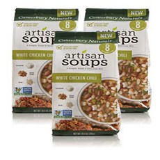 Canterbury Naturals 장인 수프 믹스 화이트 치킨 칠리 10.4온스 3팩 Canterbury Naturals Artisan Soup Mix White Chi