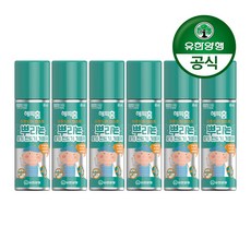 해피홈 아웃도어 미스트 뿌리는 모기 진드기 기피제, 65ml, 6개