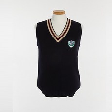 교복몰 / 교복몰 와인베이지라인 네이비 조끼 (초월중) 교복조