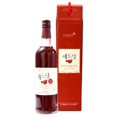 마시는 오미자 문경 레드인 오미자청, 1박스, 750ml