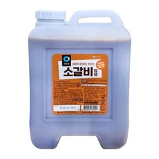 청정원 소갈비 양념, 10kg, 4개