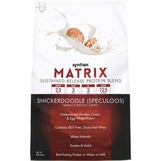 Syntrax Matrix 2.0 Snickerdoodle Speculoos 2lb Bagaging may vary, 1개