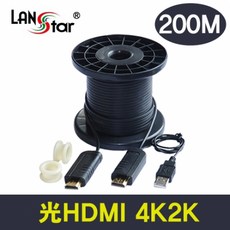 HDMI 1.4 광케이블 HDMI 19P M/M Black Optical 100M, 상세페이지 참조