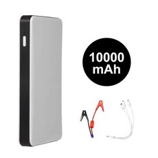 점프 스타터 보조배터리 휴대용 충전기 시동 장치 자동차 5L 12V 400A 10000mAh, 02 without plug