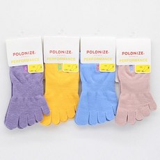 여성폴로발가락양말