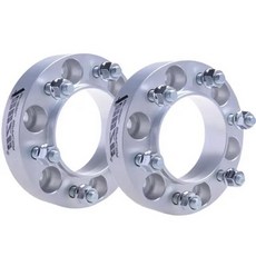 TEEZE 포드 레인저 T6 용 자동차 휠 허브 스페이서 센터 보어 93.1mm PCD 6X139.7-93.1 6x5.5 (6x139.7mm, 03 2Pcs Silver 38mm, 2개