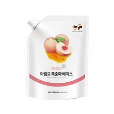 아임요 복숭아 리플잼 베이스 1KG, 1개