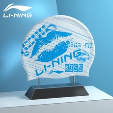 수모 수영모자 여성 방수 실리콘 수영모자, 레, 랙