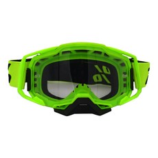100% 고글 아웃도어 바람막이 라이딩 안경 고글 오프로드 오토바이 고글, 모든녹색+검정(투명필름)