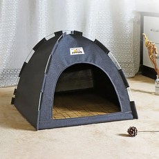 애완동물 고양이 텐트 동굴 오두막 수면 집 새끼 강아지 놀이펜, 1.Dark Gray, B.S, 1개