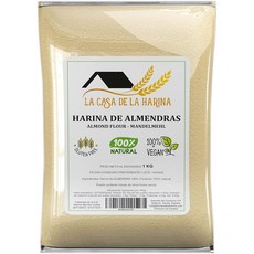 LA CASA DE LA HARINA 아몬드 분말 가루 밀가루 베이킹용 스페인 1kg, 1개