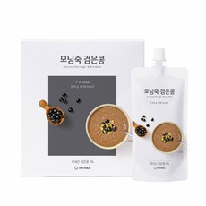 인테이크 간편한 아침 모닝죽 검은콩(130gx7팩)90kcal, 단품