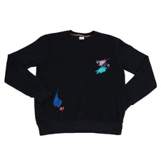 [현대백화점]폴스미스 2020FW PAULSMITH 스케치 포인트 블랙 맨투맨 5710327005000