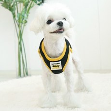 패리스독 강아지 슈퍼맨 배트맨 에어매쉬 하네스, 배트맨블랙