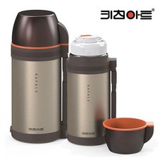 키친아트 라팔 골드메탈 스텐 보온병 보냉병 텀블러 물병, 1200ml, KAVF-A12, 단품