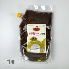 토끼상회 쉐프원 프렌치 발사믹 드레싱 2kg, 1kg, 1개