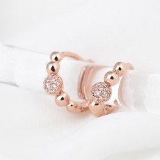 14k원터치볼귀걸이