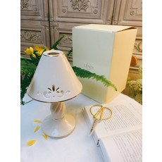 양초홀더 크리스마스 조명도자기 lenox 촛불, 테이블 램프 (선물 상자포함)