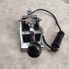 모스부호기 단파 HF 키 CW 라디오용 핸디 키어 3.5mm, 한개옵션0