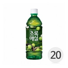 초록매실 500ml x20펫, 20개