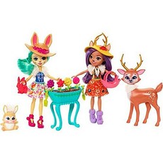 ENCHANTIMALS Enchantimals Enchante Garden Box Danessa Biche Mini-dolls Fluffy Rabbit and Animal, One Color_One Size, One Color, 상세 설명 참조0