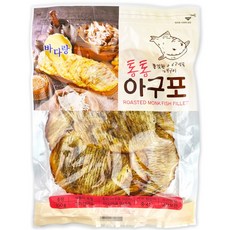 코스트코 바다랑 통통 순살 철판구이 아구포 350g 아귀포 마른안주, 1개