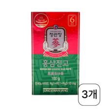 정관장 홍삼진고 100g, 3개