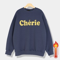 빅브로 남자 빅사이즈 체리 오버핏 안쪽 기모 맨투맨
