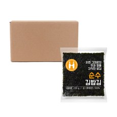 해농김밥김
 해농 생김 순수 김밥김 230g(100매) 20봉 20개