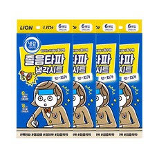 냉감테라피 졸음타파 냉각시트 6매입 4개