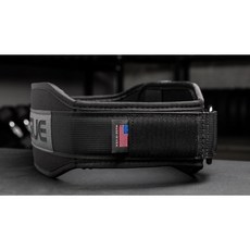 [미국]TOOMEY USA NYLON LIFTING BELT 로크 피트니스 헬스 웨이트 벨트 역도벨트, M, 검정