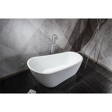아쏘세라믹 XM-F206프리스탠딩 이동식 욕조, 1개, 1400mm