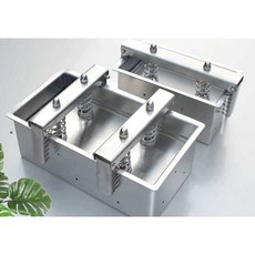 스테인레스 편육틀 성형기 1kg 돼지머리 상자, 2. 1.5KG 200x100x100mm