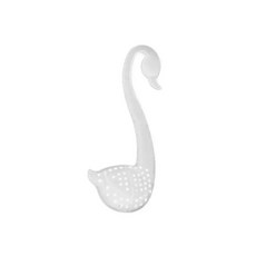 백조 차 인퓨저 환경 친화적 플라스틱 여과기 주방 도구 1pc, white 1pcs, [01] white 1pcs, 1개
