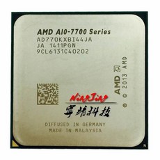 CPU 교체 호환 중고 쿼드 코어 AMD A10Series A10 7700K 7700 34 GHz AD770KXBI44JA 소켓 FM2 - 7700k